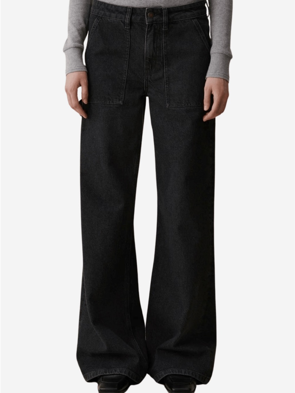JEANERICA “Guell” Carpenter Jeans in color ‘Faded Black Yarn,’ size 25